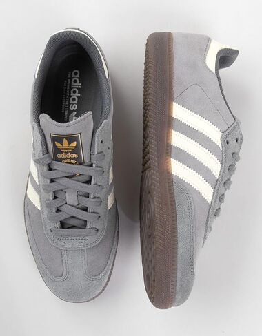 حذاء Adidas للرجال Samba ADV Gray fourCream أبيض/رمادي ثلاثة 11 US in Kuwait