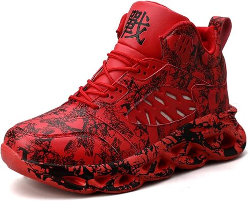 Men's Fashionable Sneakers with Unique Patterns. Comfortable and Versatile, Suitable for Running, Training, and Daily wear. in Saudi Arabia
