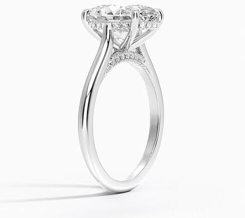 1-5 CT Engagement Ring Colorless VVS1 10K 14K 18K Solid Gold & 925 Sterling Silver Dawn Diamond Moissanite Engagement Ring Christmas Gift For Women in Saudi Arabia