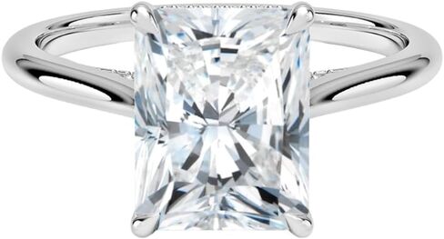 1-5 CT Engagement Ring Colorless VVS1 10K 14K 18K Solid Gold & 925 Sterling Silver Dawn Diamond Moissanite Engagement Ring Christmas Gift For Women in Saudi Arabia