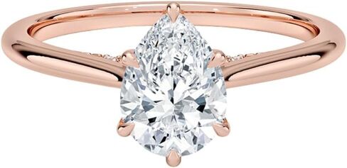 1-5 CT Engagement Ring Colorless VVS1 10K 14K 18K Solid Gold & 925 Sterling Silver Dawn Diamond Moissanite Engagement Ring Christmas Gift For Women in Saudi Arabia