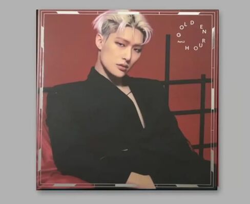 ATEEZ GOLDEN HOUR الجزء 2 ألبوم Digipack (إصدار MINGI) غلاف + قرص مضغوط + كتاب صور + بطاقة صور + ملصق (IOMT) in Kuwait