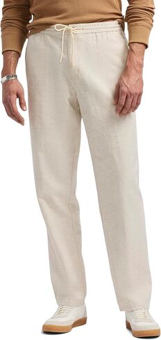 Buffalo David Bitton Mens Non Denim Drawstring Comfortable Easy Pilsen Pant in Saudi Arabia