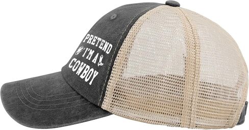 Pretend I'm A Cowboy Baseball Hats Funny Cap for Him in Saudi Arabia