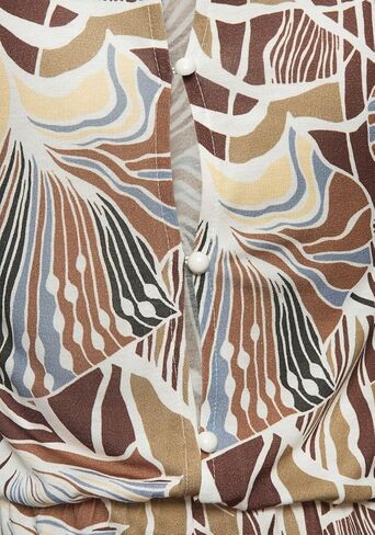 LASCANA Women's High Neck Print Dress in Saudi Arabia