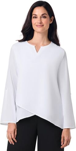 Women's Tunic Top with Roll-Up Sleeves - UPF 50+ Sun Protection - Santa Barbara in Saudi Arabia