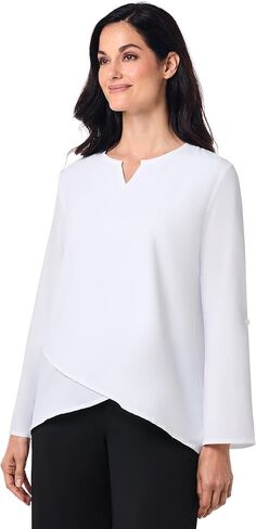 Women's Tunic Top with Roll-Up Sleeves - UPF 50+ Sun Protection - Santa Barbara in Saudi Arabia