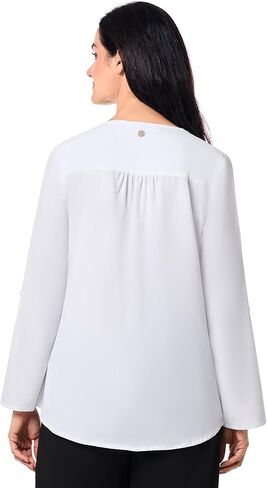 Women's Tunic Top with Roll-Up Sleeves - UPF 50+ Sun Protection - Santa Barbara in Saudi Arabia