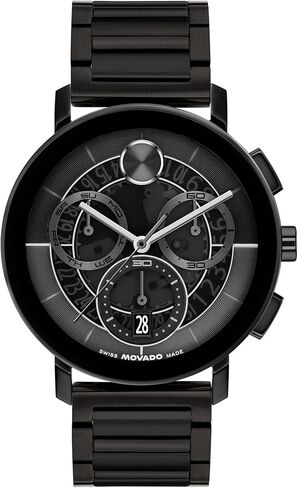 Movado Bold Evolution 2.0 Men’s Quartz Watch – 42 mm Case, Stainless Steel Bracelet, Bold Modern Design, Gift for Him in Saudi Arabia