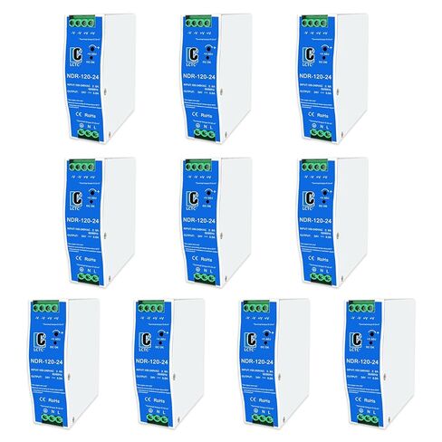 24Vdc Power Supply NDR 120W;Dual Output (Input:100-240VAC,Output:24VDC,50/60HZ) Power Supply Switch Switching Converter DC (24V 5A) in Saudi Arabia