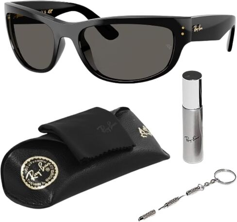 مجموعة Ray-Ban RB2289 MEGA BALORAMA BLACKED OUT نظارة شمسية مربعة الشكل مع مجموعة نظارات RAYBAN الرسمية in Kuwait
