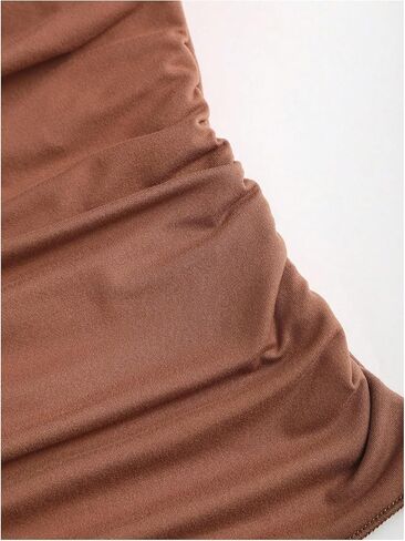 تيشيرتات نسائية SweatyRocks ذات تصميم ملفوف مكشكش وأكمام طويلة مناسبة للخروج in Kuwait