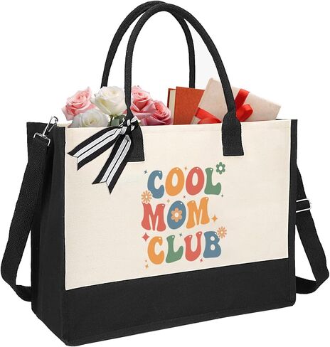 هدايا دينية من XIKAINUO للنساء المسيحيات - حقيبة حمل قماشية ملهمة مع آية من الكتاب المقدس - هدية مدروسة للأم in Kuwait