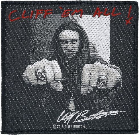 METALLICA - 'Cliff 'Em All' Patch in Saudi Arabia
