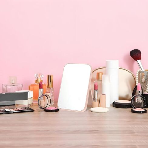 20 قطعة من مرايا حفلات السبا للنساء، مرايا مكياج وردية مع حامل قابل للطي، مجموعة مرايا للطاولة، هدايا لحفلات أعياد الميلاد، ملحقات للنوم، لوازم وهدايا يوم السبا in Kuwait