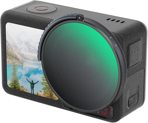 SmallRig CPL & VND 3-5 مرشح لـ GoPro Hero 13/12/11/10 ، الجمع بين ND8 ، ND16 ، ND32 ، CPL في واحد ، إكسسوارات مرشحات الاستقطاب الكثافة المحايدة ، الزجاج البصري عالي الدقة متعدد الكثافة in Saudi Arabia