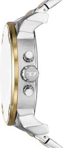 Diesel Men's Mr. Daddy Three-Hand Two-Tone Stainless Steel Watch (Model: DZ7494) in Saudi Arabia