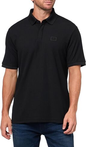 KARL LAGERFELD Men's Collared Short Sleeve Pullover Polo in Saudi Arabia