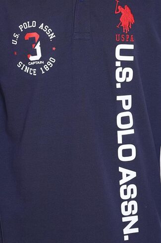 U.S. Polo Assn. Short Sleeve Slim Fit Snap Closure Polo Classic Navy SM in Saudi Arabia