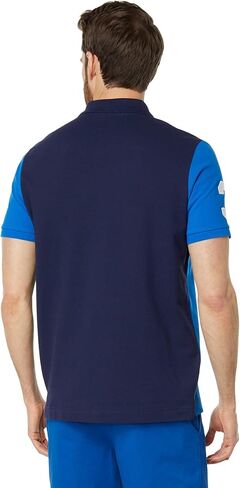 COLORBLOCK CHEST STRIPE PIQUE POLO SHIRT in Saudi Arabia