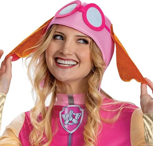 Paw Patrol Skye Costume for Adults, Official Paw Patrol Chase Costume Outfit with Headpiece and Tail in Saudi Arabia