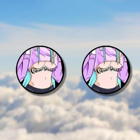 50 ملصقات أنيمي مثيرة للبالغين - حزمة ملصقات فينيل مقاومة للماء مع تصميمات فريدة من نوعها للمراهقين ، وزجاجات المياه ، وأجهزة الكمبيوتر المحمولة ، وألواح التزلج ، والمجلات (ملصقات باردة غير متكررة) (ب) in Kuwait