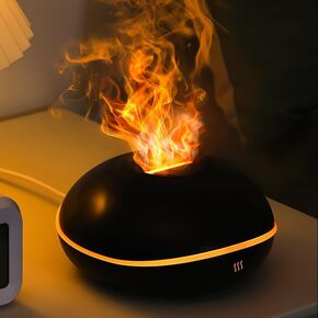 Essential Oil Diffusers Ultrasonic UFO Aromatherapy Diffuser, Ultrasonic Diffuser, Cool Mist Humidifier, 7 Colors LED Lights Changing for Home, Office, Spa 200ml (Crack) in Saudi Arabia
