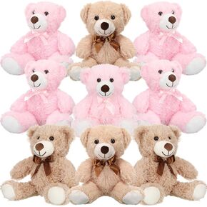 Zhanmai 9 حزم لطيف الدب حيوانات محشوة 14 بوصة أفخم الدببة في 7 ألوان الحيوانات المحشوة بالجملة ل in Kuwait