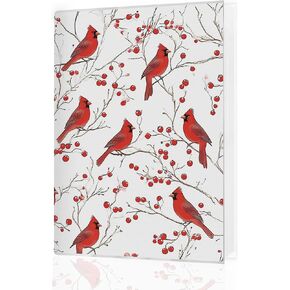 Christmas Photo Albums 4x6 Pictures, Cardinal Lovers Gifts, Red Cardinal Xmas Bird Berry Small Memory Photo Album Book for Family Wedding Anniversary Vacation Travel in Saudi Arabia