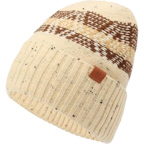قبعة Frye النسائية من Tweed Fair Isle Cuff قبعة صغيرة أنيقة وقبعة إكسسوارات عصرية للطقس البارد in Kuwait