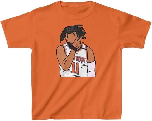 Youth T-Shirt Jalen Brunson 3 Point Celebration New York Basketball Tee Kids Sizes in Saudi Arabia