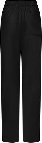 Wolford Eco Vegan Trousers for Women Sustainable Vegan Leather Pants Pintucked Details Ruffled Elastic Waistband Side Pockets in Saudi Arabia