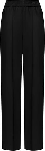 Wolford Eco Vegan Trousers for Women Sustainable Vegan Leather Pants Pintucked Details Ruffled Elastic Waistband Side Pockets in Saudi Arabia