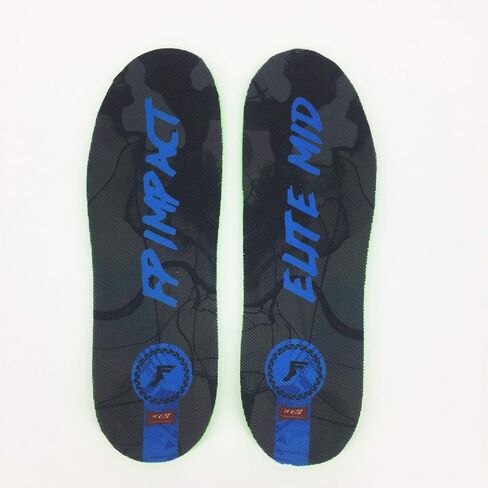 FP Insoles Kingfoam Elite Trim-to-Fit Thin Shoe Insoles Men (3mm Toe / 5mm Heel) – Shock Absorbing Shoe Inserts for Comfort & Impact Protection-FP Elite Low Classic – Large (Men 8-14.5 / Women 10-16) in Saudi Arabia
