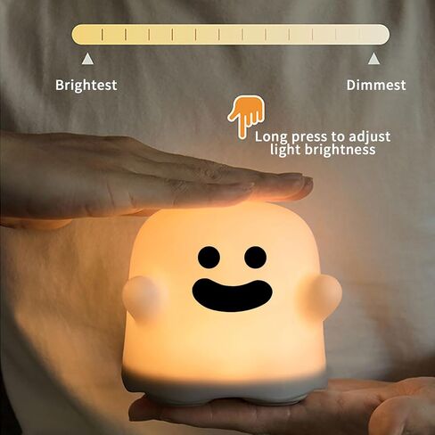 Light Night Light - لطيف عيد ميلاد كعكة ليلية مصباح USB قابلاً للشحن ، مصباح نوم بجانب الحضانة التلقائي 2 مستويات السطوع ، فتيات الفتاة المراهقات أصدقاء عيد ميلاد عيد ميلاد هدايا in Kuwait