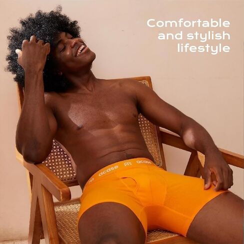 Mens Boxer Briefs with Pouch Cotton Panties Comfy Soft Breathable Underwear Multiple Pack in Saudi Arabia