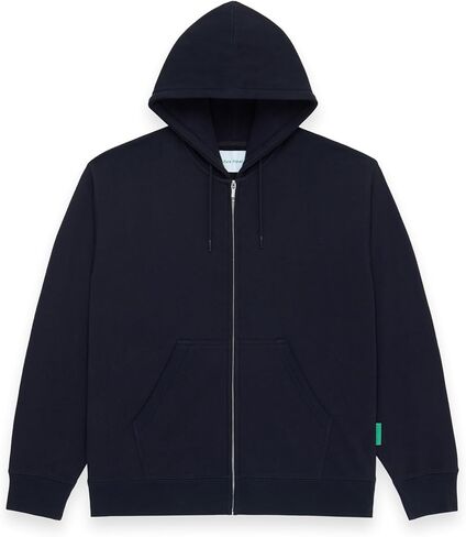 Future Planet Mens Globe Premium Full Zip French Terry Soft Cotton Hoodie Sweatshirt Loose Fit in Saudi Arabia