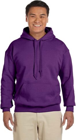 Product of Brand Gildan Adult Heavy Blend 8 oz, 50/50 Hood - Purple - 2XL - (Instant Savings of 5% & More) in Saudi Arabia