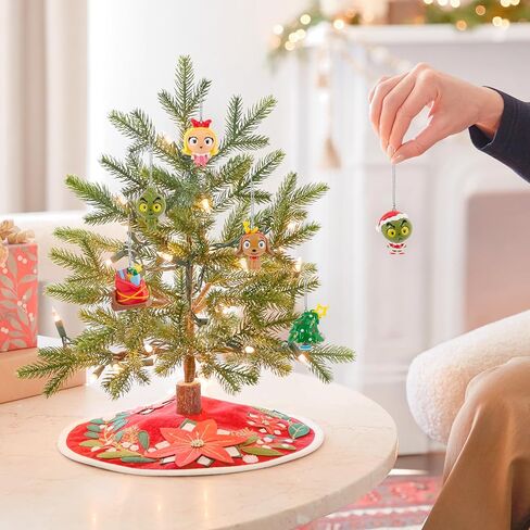 Hallmark Dr. Seuss's How The Grinch Stole Christmas! Series 1 Mystery Christmas Ornaments, Shatterproof, Set of 2, Gifts for Dr. Seuss Fans in Saudi Arabia