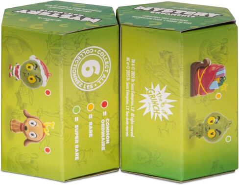 Hallmark Dr. Seuss's How The Grinch Stole Christmas! Series 1 Mystery Christmas Ornaments, Shatterproof, Set of 2, Gifts for Dr. Seuss Fans in Saudi Arabia