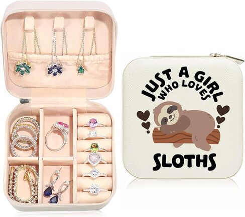 Sunflower Jewelry Case,Sunflower Gifts for Women,Initial Travel Jewelry Box,Personalized Gifts for Teen,Mom,Wife,Bridesmaids,21st Birthday Gifts for Her in Saudi Arabia