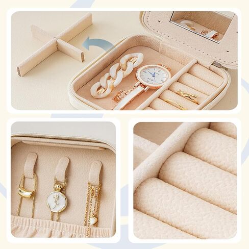 Bridesmaid Proposal Gifts - Travel Jewelry Case - Maid of Honor Proposal Gift - Will You be My Bridesmaid Gifts for Friends Girls Women Matron of Honor Gift Jewelry Box in Saudi Arabia