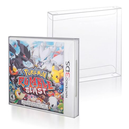Video Game Box Protector Compatible for Nintendo Game Boy and Game Boy Advance - 0.40 MM Thick, Acid-Free Clear PET, Collector Box Protective Plastic Case, Gameboy Protector by EVORETRO (Pack of 25) in Kuwait