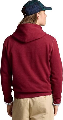 POLO RALPH LAUREN Mens Cabin Fleece Hoodied Sweatshirt (XXL, RedCarpet) in Saudi Arabia