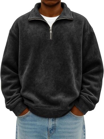 Mockneck البلوز خمر البلوز ربع البريدي البلوز قمصان طويلة الأكمام خمر الرجعية ملابس الموضة الشتوية in Kuwait