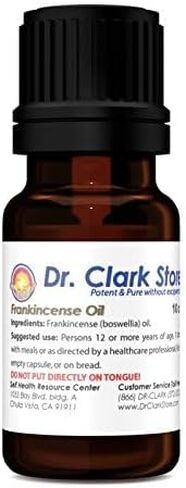 Dr. Clark Frankincense Oil – 10cc, 100% Pure Essential Oil for Aromatherapy & Skin Health in Saudi Arabia