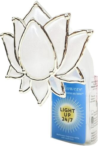 Bath and Body Works Wallflowers Pluggable Home Fragrance Diffuser - White Lotus Flower in Saudi Arabia