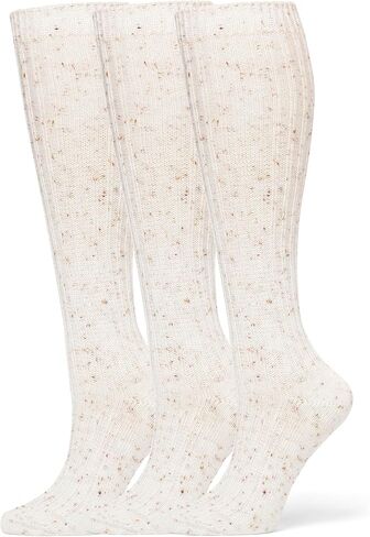 HUE womens Ribbed Tweed Knee Sock 3 Pair Pack in Saudi Arabia