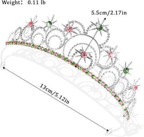 Tiaras for Women Bubble Crown Wicth Themed Costume Hair Accessories for Prom Wedding Halloween Birthday Party Favors in Saudi Arabia
