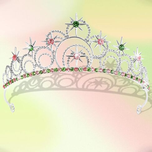 Tiaras for Women Bubble Crown Wicth Themed Costume Hair Accessories for Prom Wedding Halloween Birthday Party Favors in Saudi Arabia